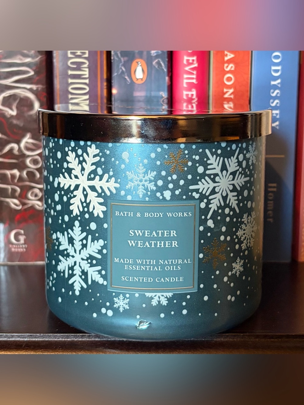 Bath & Body Works Sweater Weather Scented 3-wick Candle
